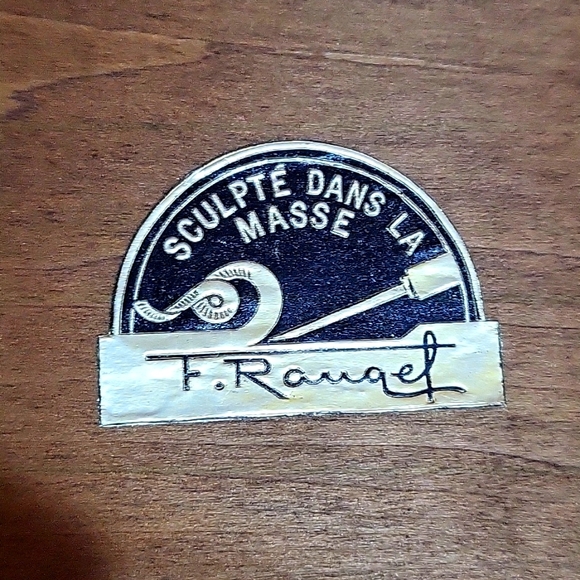 3-D CARVED WOOD WALL ART SIGNED - Picture 7 of 7